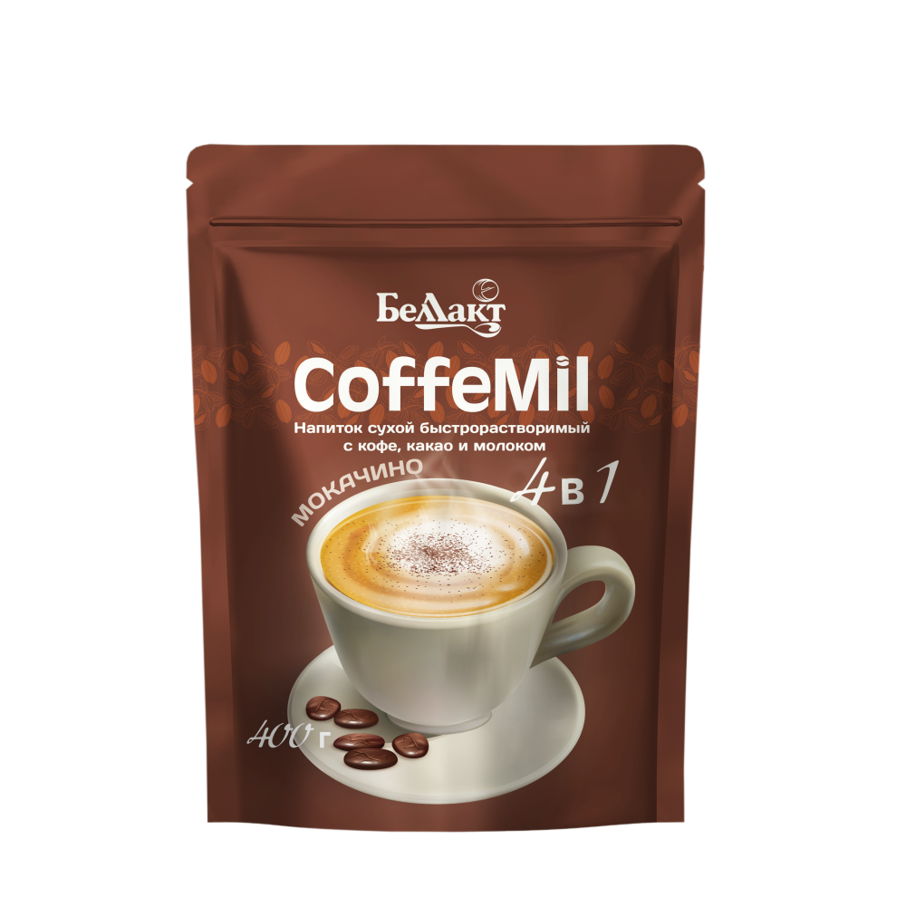 Напиток сухой быстрорастворимый с кофе, какао и молоком «CoffeMil» 